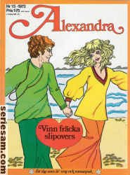 Alexandra 1972 nr 15 omslag serier