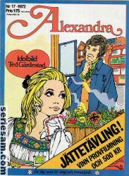 Alexandra 1972 nr 17 omslag serier