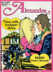 Alexandra 1972 nr 18 omslag serier