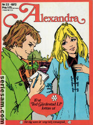 Alexandra 1972 nr 22 omslag serier