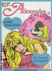 Alexandra 1972 nr 25 omslag serier