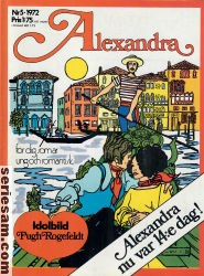 Alexandra 1972 nr 5 omslag serier