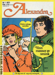 Alexandra 1973 nr 1 omslag serier