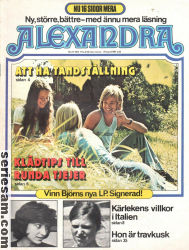 Alexandra 1973 nr 21 omslag serier