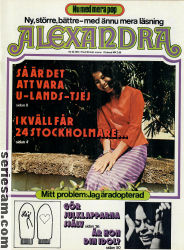 Alexandra 1973 nr 24 omslag serier