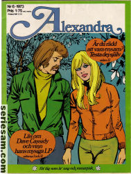 Alexandra 1973 nr 6 omslag serier