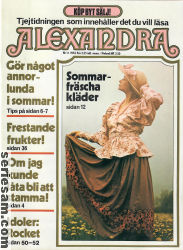 Alexandra 1974 nr 11 omslag serier