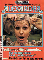 Alexandra 1974 nr 17 omslag serier