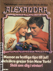 Alexandra 1974 nr 18 omslag serier