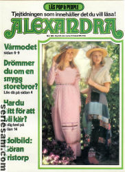 Alexandra 1974 nr 6 omslag serier