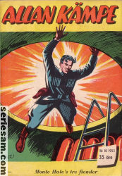 Allan Kämpe 1953 nr 10 omslag serier Allan Kämpe 1953 nr 10 omslag serier