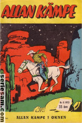 Allan Kämpe 1953 nr 11 omslag serier Allan Kämpe 1953 nr 11 omslag serier