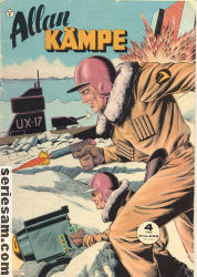 Allan Kämpe 1963 nr 4 omslag serier Allan Kämpe 1963 nr 4 omslag serier