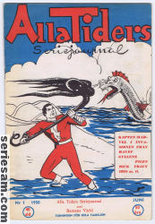 Alla tiders seriejournal 1950 nr 1 omslag serier Alla tiders seriejournal 1950 nr 1 omslag serier