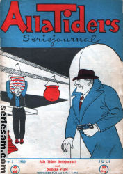 Alla tiders seriejournal 1950 nr 3 omslag serier