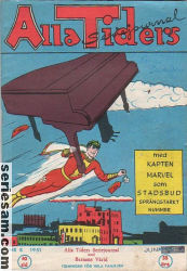 Alla tiders seriejournal 1951 nr 8 omslag serier