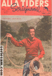 Alla tiders seriejournal 1957 nr 8 omslag serier