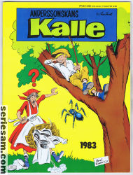 Anderssonskans Kalle julalbum 1983 omslag serier