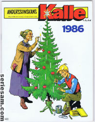 Anderssonskans Kalle julalbum 1986 omslag serier