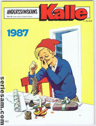 Anderssonskans Kalle julalbum 1987 omslag serier Anderssonskans Kalle julalbum 1987 omslag serier