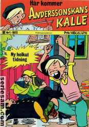 Anderssonskans Kalle 1972 nr 1 omslag serier