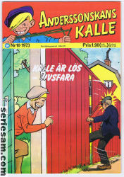 Anderssonskans Kalle 1973 nr 10 omslag serier Anderssonskans Kalle 1973 nr 10 omslag serier