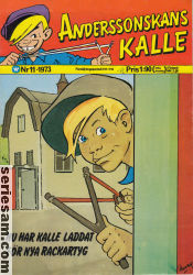 Anderssonskans Kalle 1973 nr 11 omslag serier