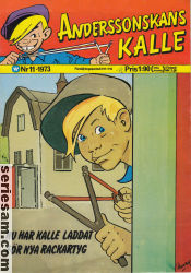 Anderssonskans Kalle 1973 nr 11 omslag serier Anderssonskans Kalle 1973 nr 11 omslag serier