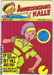 Anderssonskans Kalle 1973 nr 4 omslag serier