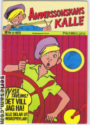 Anderssonskans Kalle 1973 nr 4 omslag serier Anderssonskans Kalle 1973 nr 4 omslag serier