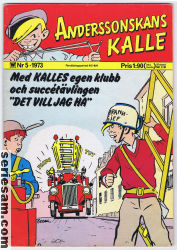 Anderssonskans Kalle 1973 nr 5 omslag serier