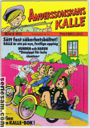 Anderssonskans Kalle 1973 nr 6 omslag serier