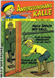 Anderssonskans Kalle 1973 nr 8 omslag serier