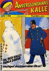 Anderssonskans Kalle 1974 nr 1 omslag serier