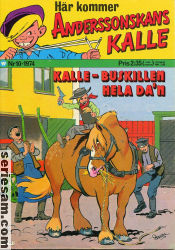 Anderssonskans Kalle 1974 nr 10 omslag serier