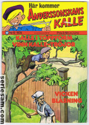 Anderssonskans Kalle 1974 nr 6 omslag serier