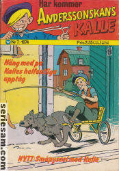 Anderssonskans Kalle 1974 nr 7 omslag serier