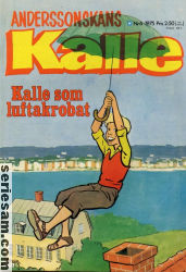 Anderssonskans Kalle 1975 nr 6 omslag serier