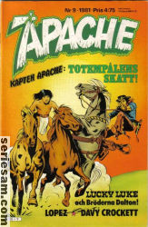 Apache 1981 nr 9 omslag serier Apache 1981 nr 9 omslag serier