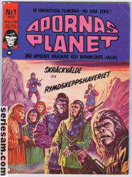 Apornas planet 1975 nr 1 omslag serier