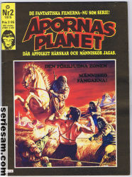 Apornas planet 1975 nr 2 omslag serier