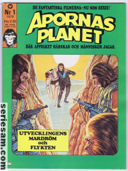 Apornas planet 1976 nr 1 omslag serier