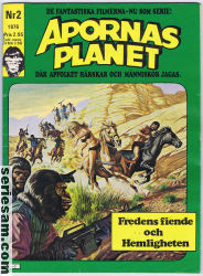 Apornas planet 1976 nr 2 omslag serier