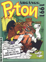 Årgångs-Pyton 1991 omslag serier Årgångs-Pyton 1991 omslag serier