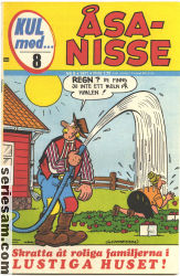 Åsa-Nisse 1971 nr 8 omslag serier