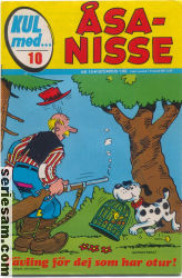 Åsa-Nisse 1972 nr 10 omslag serier