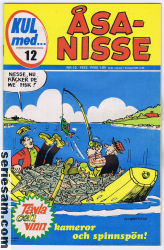Åsa-Nisse 1972 nr 12 omslag serier