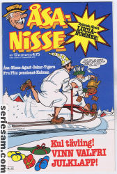 Åsa-Nisse 1981 nr 12 omslag serier