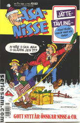 Åsa-Nisse 1989 nr 1 omslag serier