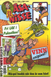 Åsa-Nisse 1990 nr 5 omslag serier